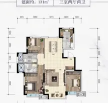 中国铁建·观澜府户型信息3