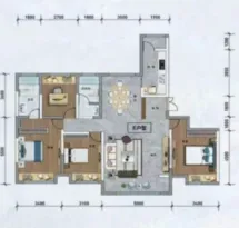 博馨苑住宅小区户型信息6