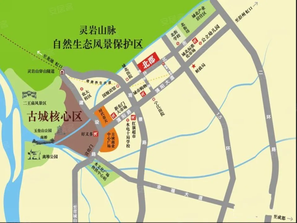 北郡楼盘图