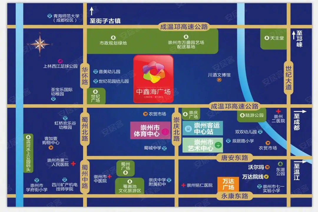 中鑫海广场楼盘图