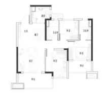 保利和光·禧悦户型信息3