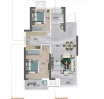 郑州鲲鹏小镇户型信息6