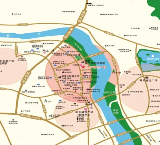滨江城市广场楼盘图片