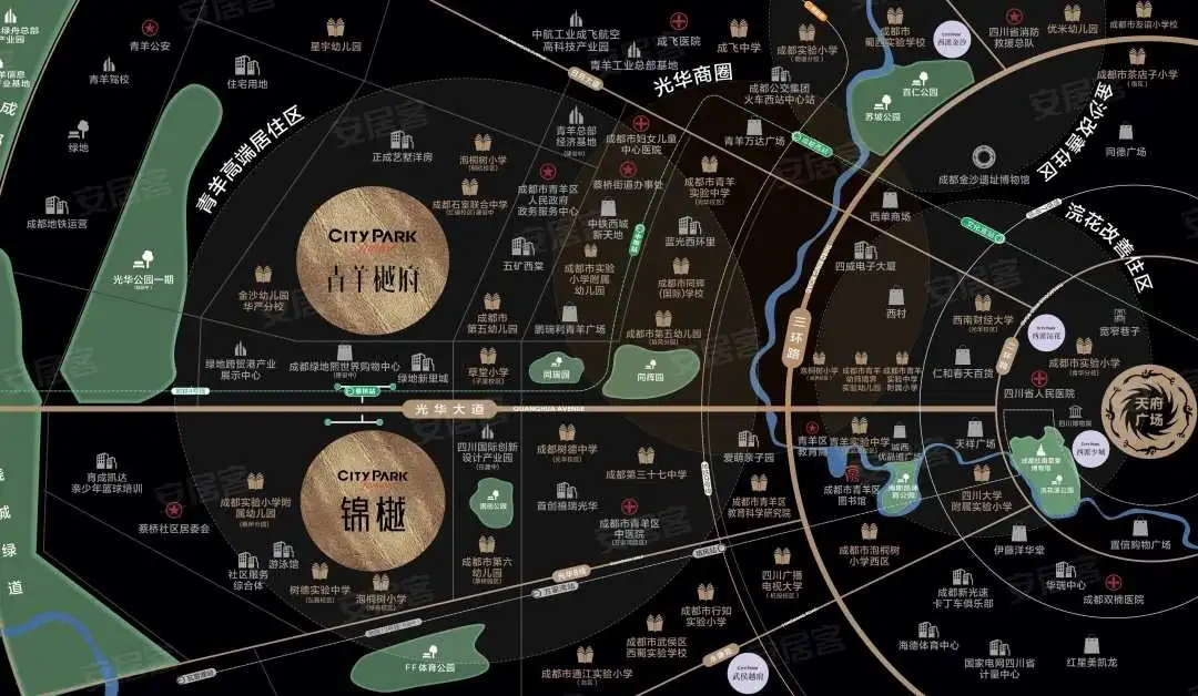 中国铁建青羊樾府楼盘图