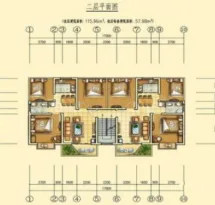 岭秀青城户型信息1