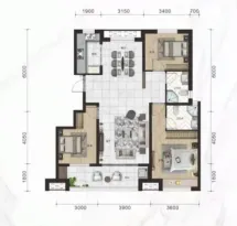 阳谷怡嘉园小区户型信息3