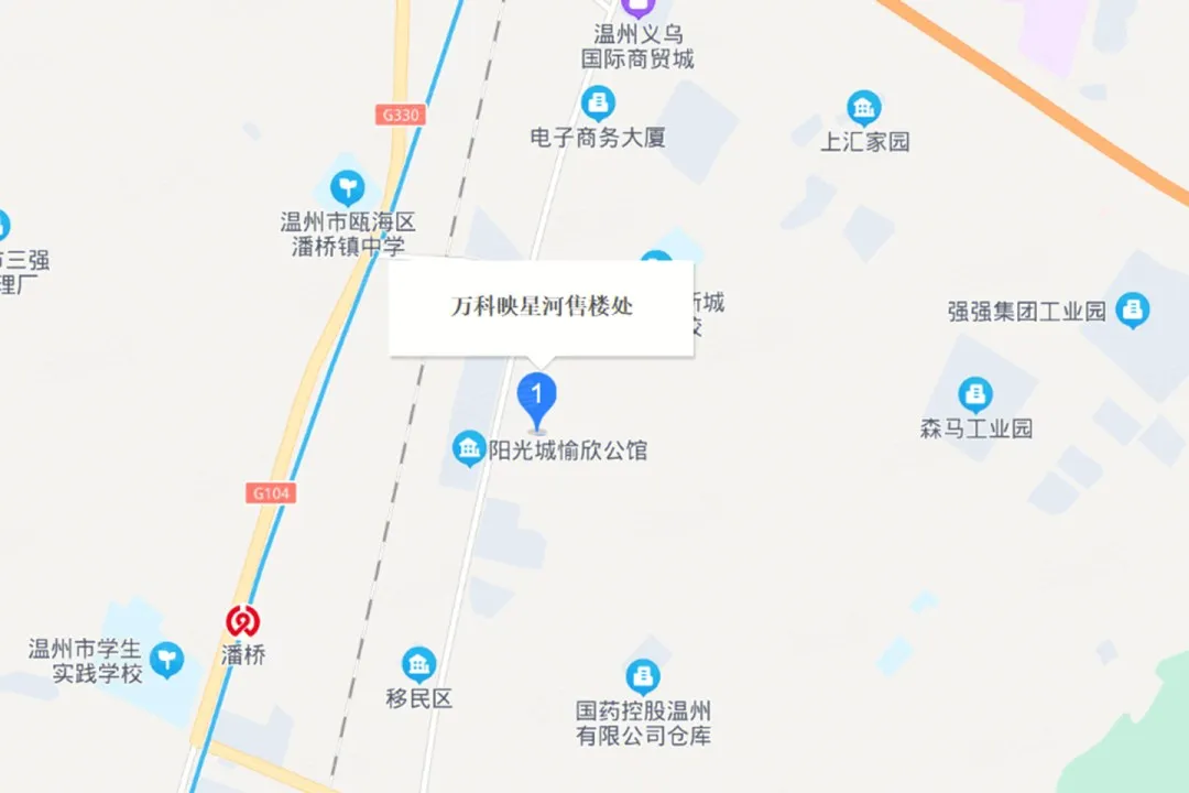 万科映星河楼盘图