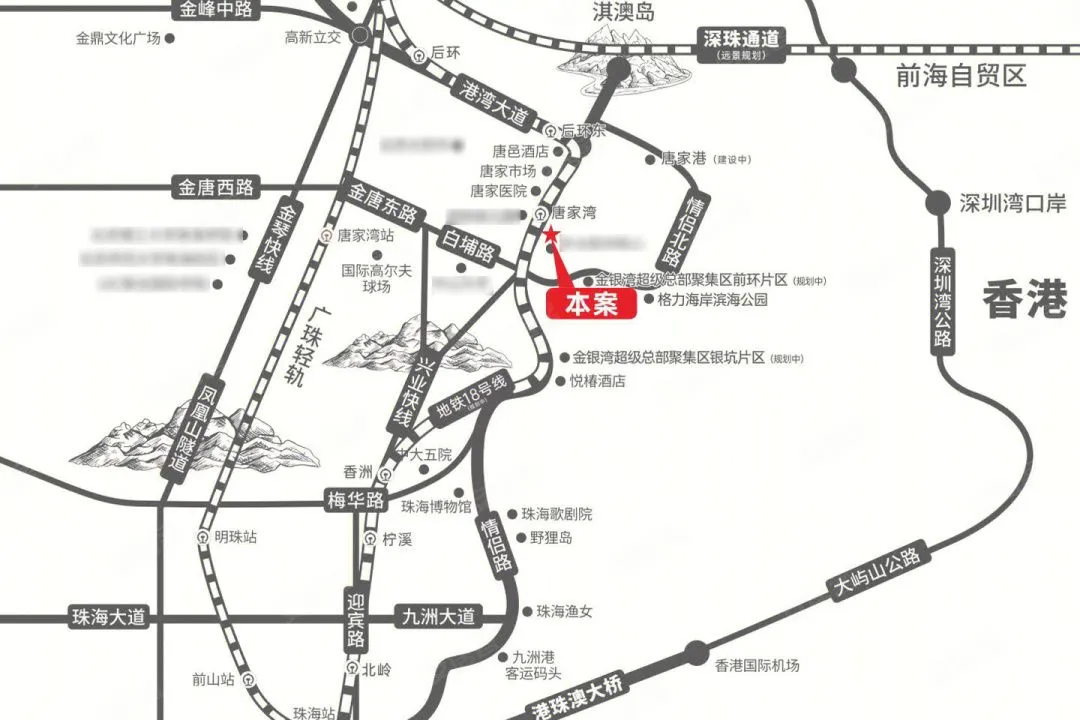 港湾天际楼盘图
