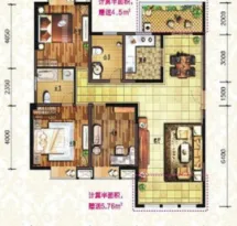 紫坪福园户型信息2