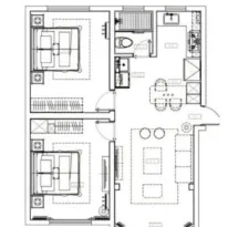 湘府花园古北首席户型信息2