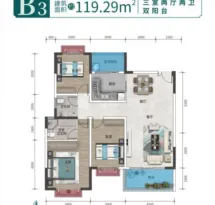河滨学府户型信息6