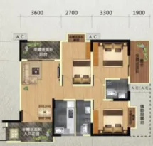 宝阁丽公馆户型信息5