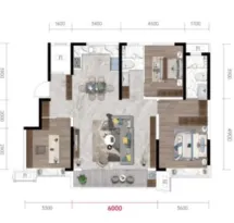 建投·君诺学府户型信息3