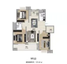 恒宇2期金悦珑府户型信息2