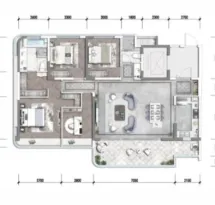 四川师大站TOD锦江府户型信息2