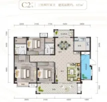 雍锦兰台户型信息4