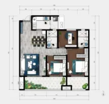 江山雲璟户型信息4