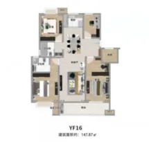 恒宇2期金悦珑府户型信息3