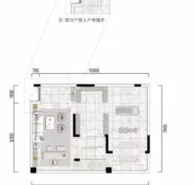 兴城人居鎏林语户型信息4