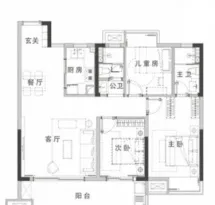 华章文苑户型信息4