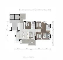 中国铁建青羊樾府户型信息3