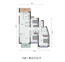 滨河观邸户型信息2