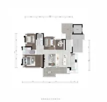 中国铁建青羊樾府户型信息2