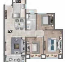 陕建名城映蓝户型信息1