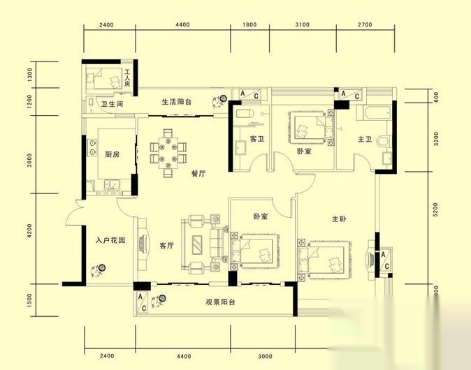 勤诚达境界城房价5