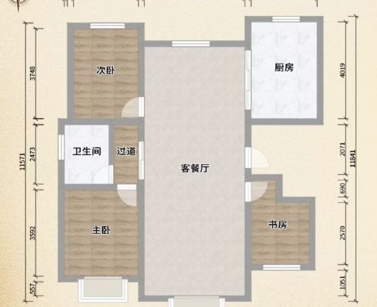 北平祥园,创新广场 上海大厦 北平祥园105平电梯精装3室 有钥匙全包1