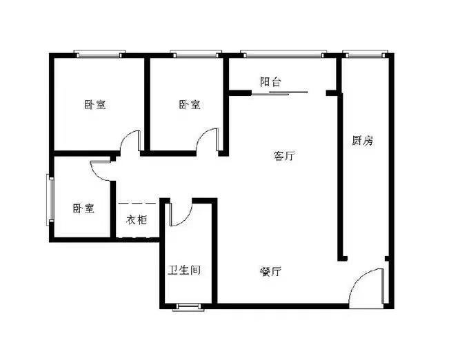 中央锦城,唐家墩地铁6号线价格超便宜3房，三个房间一样大，姐妹不吵架1