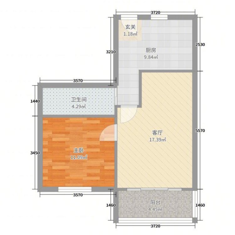 十三街区,兰化医院隔壁兰化小区一室一厅中间楼层简装全套家具家电灶具长租1