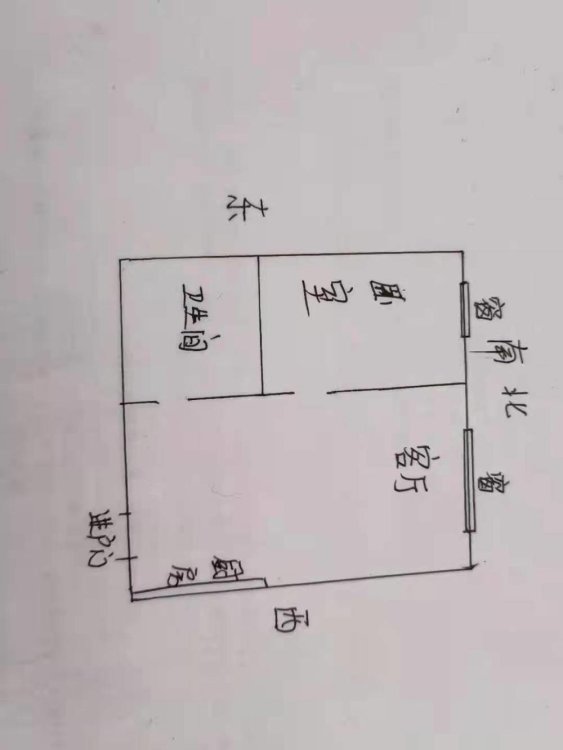 海桥家园,正阳小学附近电梯一室家电齐年租1.2万包取暖物业1