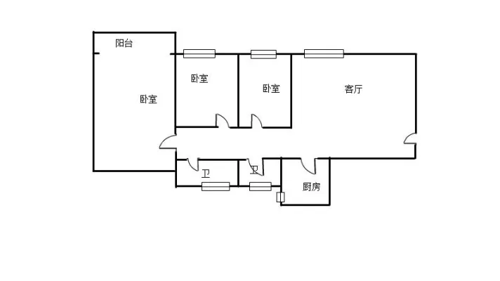 乐意居花苑 3室1厅2卫 电梯房 精装修 南北通透