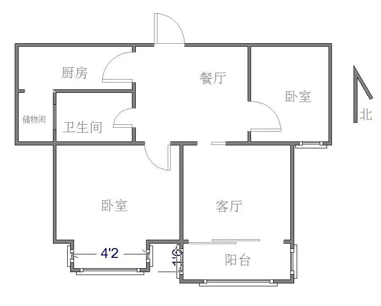 和欣家园,和欣家园小区两室两厅全套家具家电出租紧邻沃尔玛1