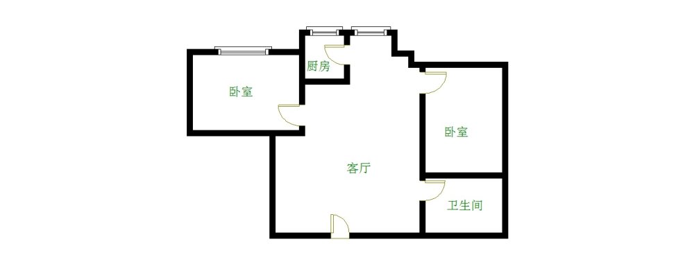 天鹅花苑,近地铁 精装小两房 天鹅花苑 电梯高层 视野开阔 采光好1