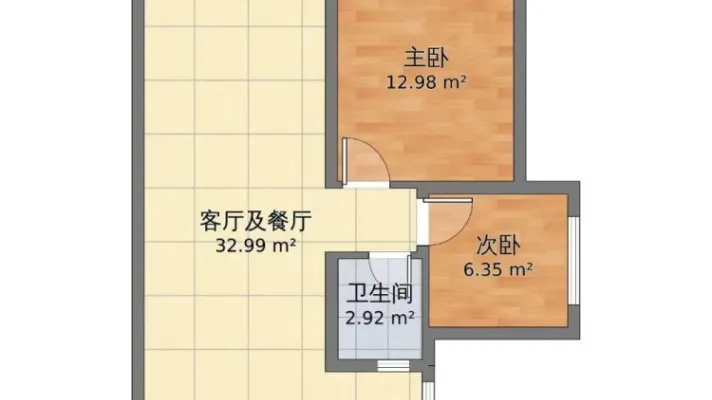 罗八路创新大厦对面，宝丽大厦南向公寓家具家电齐全拎包入住