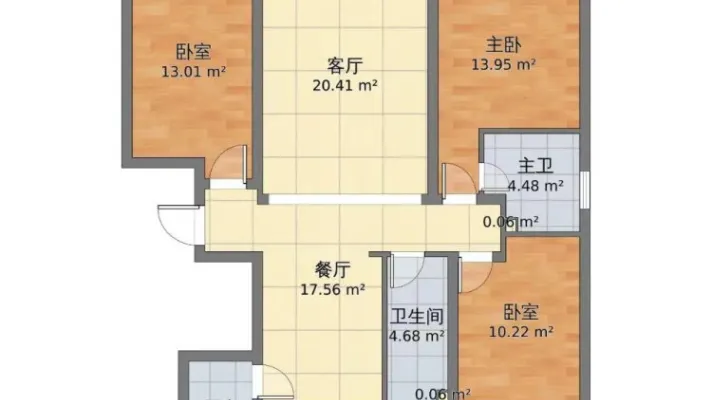 直租可月付新鸿路地铁口六医院砖石广场精装套三出租家电齐全