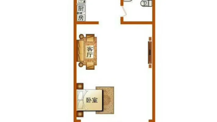 电梯房一号地铁小村庄站悦荟黄金岁月套一厅双气图片真实随时入住