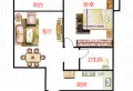 有钥匙看房 柳石路 柳开馨苑 一居室 电梯 家电齐全拎包入住1