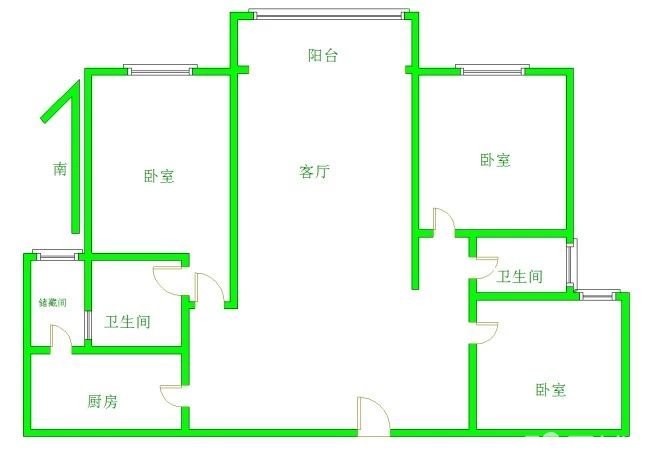 建业壹号城邦,壹号城邦三室两厅二卫，精装修拎包入住1