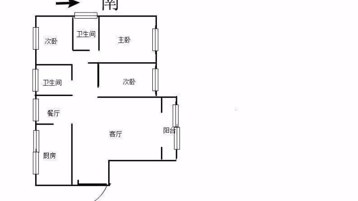 龙湖嘉园3室2卫 家电齐全 拎包入住 有钥匙随时看房