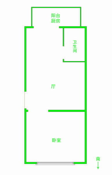 育工小区,第一次出租南北通透1室1厅启工保工街龙之梦大都会地铁口1号线1