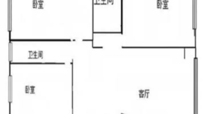 西脉家园 3室2厅2卫 电梯房 南北通透 精装修