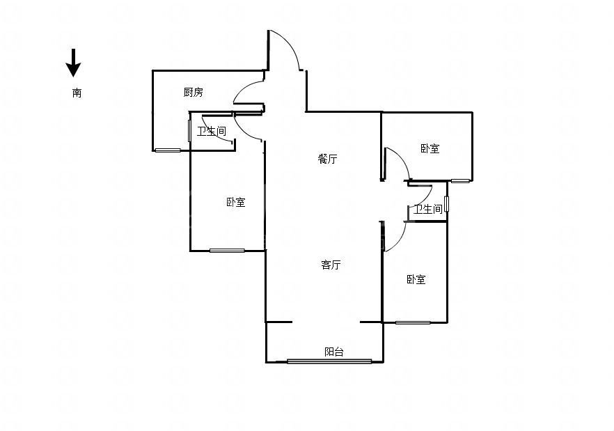 馨雅景苑,城东 馨雅景苑 三室好房1