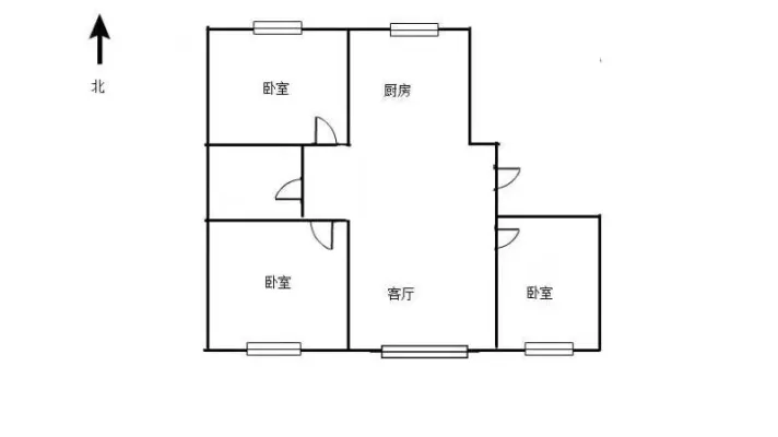 腾阳东区 110平电梯三室精装高层 二中拎包入住