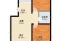 富力城 2室1厅1卫 86平 家具家电齐全 拎包即住1