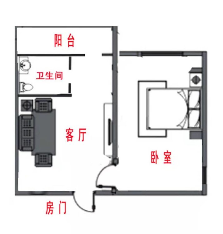 桃源居,大单室，桃源居，4楼电梯，拎包入住1