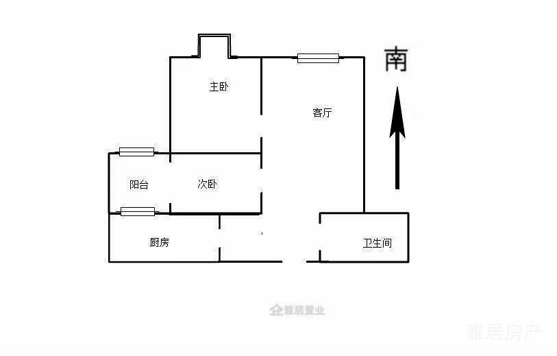 南湖新城,区政府 孟达外国语 南湖新城两室 家具家电齐全 拎包入住1