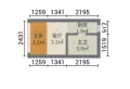 中国健康谷健康新天地 1室1厅1卫 精装修 电梯房 43平1